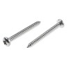 RS PRO Stainless Steel Pan Head Plain Finish Pozidriv Self-Tapping Screw 38 mm Thread Size 8 Model 797-6131