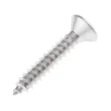 RS PRO Plain Stainless Steel Countersunk Head Self-Tapping Screw 32 mm Thread Size 12 Model 797-6187