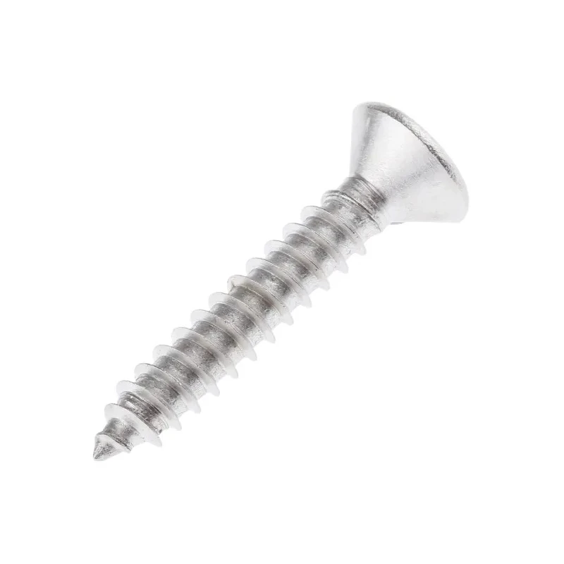 RS PRO Plain Stainless Steel Countersunk Head Self-Tapping Screw 32 mm Thread Size 12 Model 797-6187