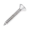 RS PRO Plain Stainless Steel Countersunk Head Self-Tapping Screw 32 mm Thread Size 12 Model 797-6187