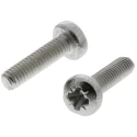 RS PRO Pozidriv Pan Stainless Steel Machine Screw M2.5 10mm A2 Grade 797-6190