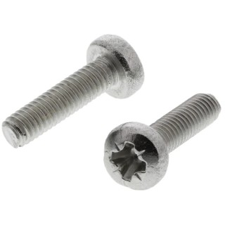 RS PRO Pozidriv Pan Stainless Steel Machine Screw M2.5 10mm A2 Grade 797-6190