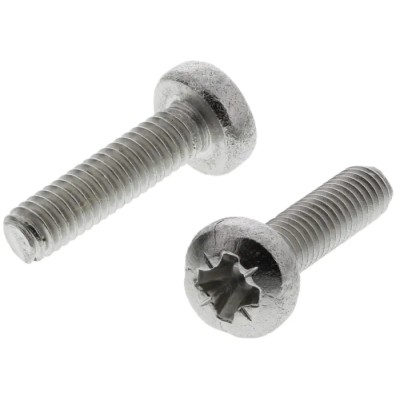 RS PRO Pozidriv Pan Stainless Steel Machine Screw M2.5 10mm A2 Grade 797-6190