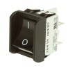 APEM DPST On-Off On-Off Rocker Switch Panel 16A 250V AC Melamine Housing 2641LP/2A232021L0