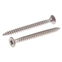 RS PRO Pozidriv Countersunk Stainless Steel Wood Screw 5 mm Thread 60 mm Length 797-6241