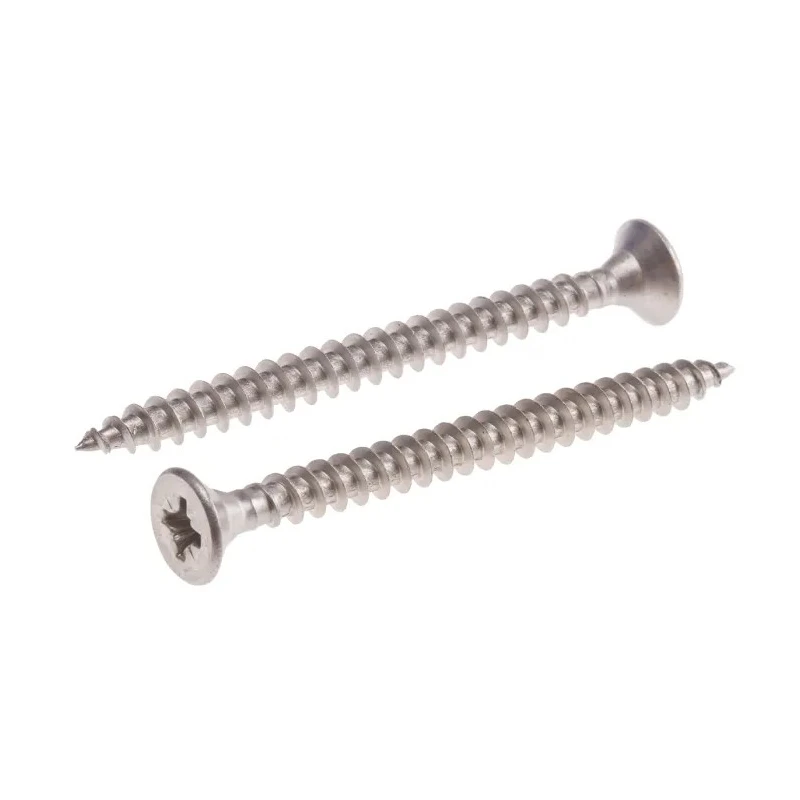 RS PRO Pozidriv Countersunk Stainless Steel Wood Screw 5 mm Thread 60 mm Length 797-6241