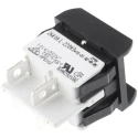 APEM Illuminated DPST On-Off On-Off Rocker Switch Panel 16A 250V ac Green Actuator 2641LP/2A23321L220V3