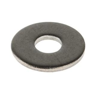 RS PRO Stainless Steel Plain Washer, M12, DIN 9021, 3 mm Thickness, A2 304 797-6263