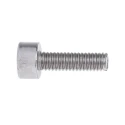RS PRO Plain Stainless Steel Round Knurled Socket Screw, Hex Socket Drive, Thread M3, Length 10mm, Grade A2, DIN 797-6266