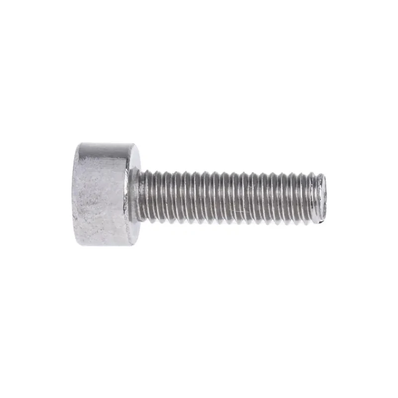 RS PRO Plain Stainless Steel Round Knurled Socket Screw, Hex Socket Drive, Thread M3, Length 10mm, Grade A2, DIN 797-6266