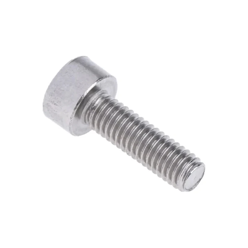 RS PRO Plain Stainless Steel Round Knurled Socket Screw, Hex Socket Drive, Thread M3, Length 10mm, Grade A2, DIN 797-6266