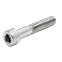 RS PRO Plain Stainless Steel Hex Socket Cap Screw Hex M8 x 45 mm 797-6272
