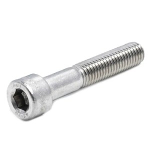 RS PRO Plain Stainless Steel Hex Socket Cap Screw Hex M8 x 45 mm 797-6272