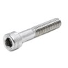 RS PRO Plain Stainless Steel Hex Socket Cap Screw Hex M8 x 45 mm 797-6272