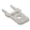 Molex Silver Uninsulated Male Spade Connector PCB Tab, Solder Termination, 6.35 x 0.81 mm Tab Size 19705-4301
