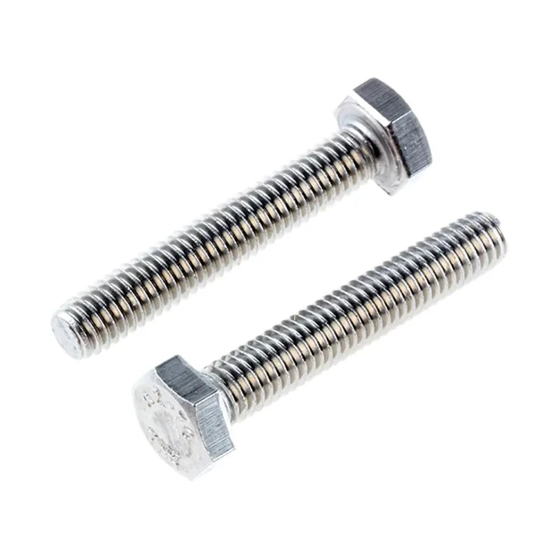 RS PRO Plain Stainless Steel Hex Bolt M6 x 35 mm A2 Grade Corrosion Resistant DIN 933 797-6314