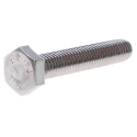 RS PRO Plain Stainless Steel Hex Bolt M6 x 35 mm A2 Grade Corrosion Resistant DIN 933 797-6314