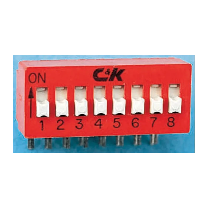 C & K Slide Rotary Coded DIP Switch BD08AV