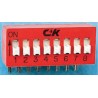 C & K Slide Rotary Coded DIP Switch BD08AV