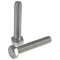 RS PRO Stainless Steel Hex Bolt M8 x 45 mm Plain Finish DIN 933 797-6320