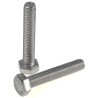 RS PRO Stainless Steel Hex Bolt M8 x 45 mm Plain Finish DIN 933 797-6320