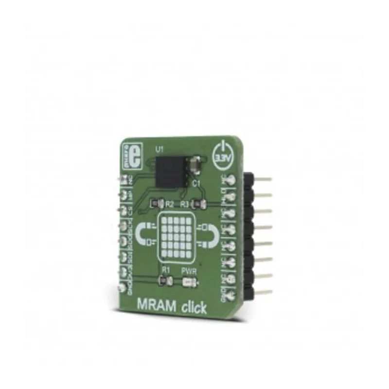 MikroElektronika MRAM MikroBus Click Board Memory Development Kit 2kB SPI UART GPIO MIKROE-2914