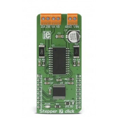 MikroElektronika Development Kit Stepper 7 Click with MTS62C19A Bipolar Step Motor Driver PAC1921