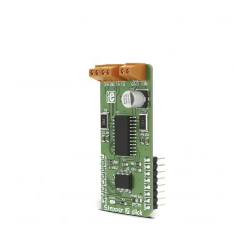 MikroElektronika Development Kit Stepper 7 Click with MTS62C19A Bipolar Step Motor Driver PAC1921