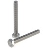 RS PRO Plain Stainless Steel Hex Bolt M8 x 65 mm A2 Grade Plain Finish DIN 933 797-6327