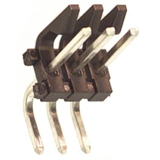 Molex Pin Header KK 396 Series Right Angle Through Hole, 3 Contacts, 3.96 mm Pitch, 1 Row, Unshrouded 26-48-1036