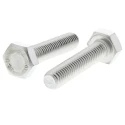 RS PRO Plain Stainless Steel Hex Bolt M10 x 45 mm A2 Grade DIN 933 797-6339