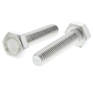 RS PRO Plain Stainless Steel Hex Bolt M10 x 45 mm A2 Grade DIN 933 797-6339