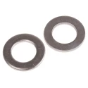 RS PRO Stainless Steel Plain Washer M20 DIN 125A Grade A4, Plain Finish, 3mm Thickness 797-6370