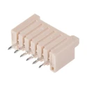 Molex Sherlock Series Straight Through Hole PCB Header, 6 Contacts, 2 mm Pitch, 1 Row, Shrouded 35362-0650