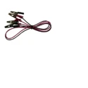 Teishin Electric Crocodile Clip Lead Black Red 500mm Lead Length TLA-61