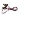 Teishin Electric Crocodile Clip Lead Black Red 500mm Lead Length TLA-61