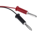Teishin Electric Crocodile Clip Lead Black Red 500mm Lead Length TLA-26