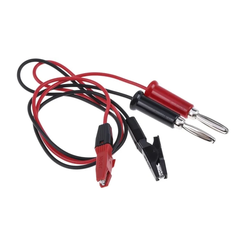 Teishin Electric Crocodile Clip Lead Black Red 500mm Lead Length TLA-26