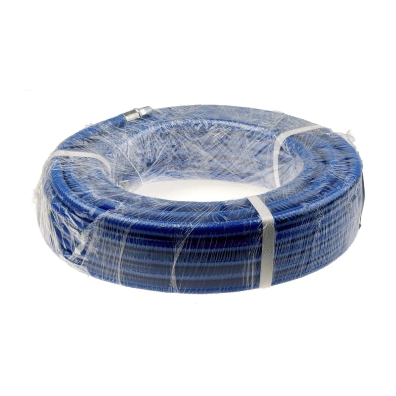 RS PRO Flexible Hose, Male 1/4 in BSPT Male to Male, 20 m Length, 20 bar Pressure, Blue Polyvinyl Chloride 174-5722