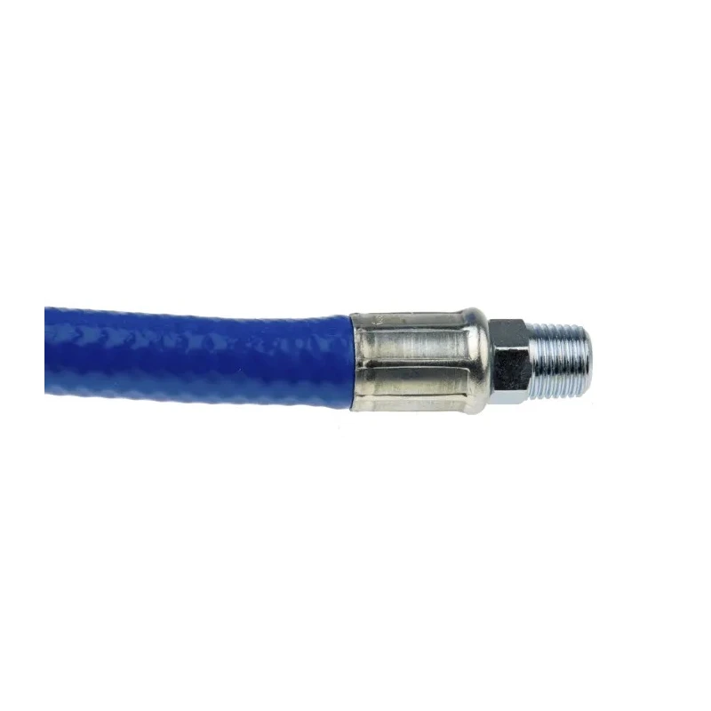 RS PRO Flexible Hose, Male 1/4 in BSPT Male to Male, 20 m Length, 20 bar Pressure, Blue Polyvinyl Chloride 174-5722