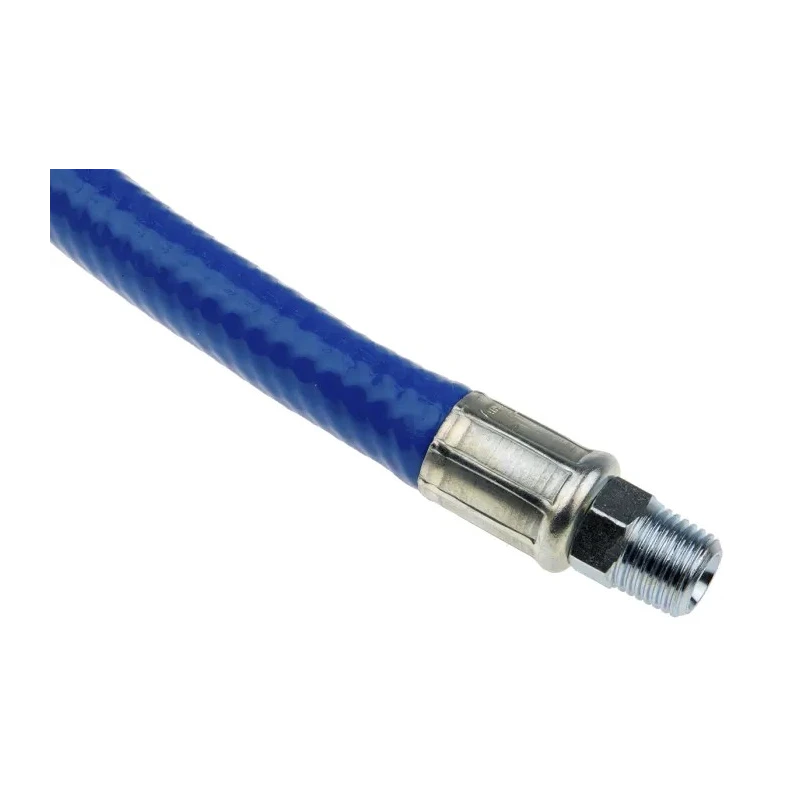 RS PRO Flexible Hose, Male 1/4 in BSPT Male to Male, 20 m Length, 20 bar Pressure, Blue Polyvinyl Chloride 174-5722