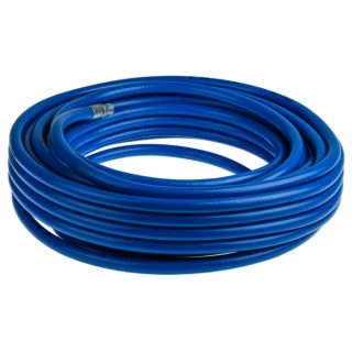 RS PRO Flexible Hose, Male 1/4 in BSPT Male to Male, Blue, 20 bar Pressure, 30 m Length 174-5724