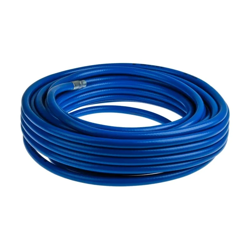 RS PRO Flexible Hose, Male 1/4 in BSPT Male to Male, Blue, 20 bar Pressure, 30 m Length 174-5724