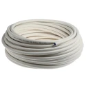 RS PRO Compressed Air Pipe White Polyurethane Polyvinyl Chloride 10 mm Diameter 30 m Length 30 bar Maximum 174-5739