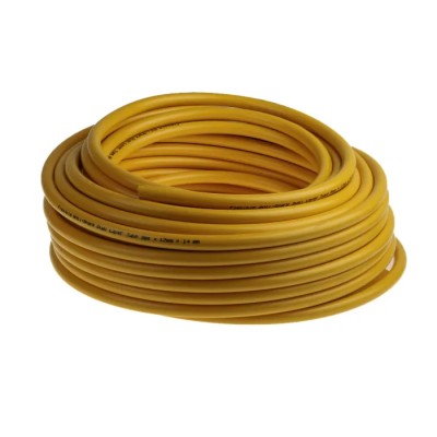 RS PRO Compressed Air Pipe Yellow Polyvinyl Chloride, Polyurethane 10 mm Diameter 30 m Length WST Series 174-5740