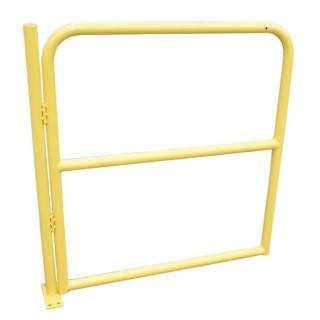 RS PRO Yellow Steel Safety Barrier Safety Railing 1m Height 800mm Length Diameter 40mm 174-5917