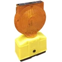 RS PRO Yellow 330 mm Solar Powered Construction Lamp 174-5937