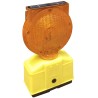 RS PRO Yellow 330 mm Solar Powered Construction Lamp 174-5937