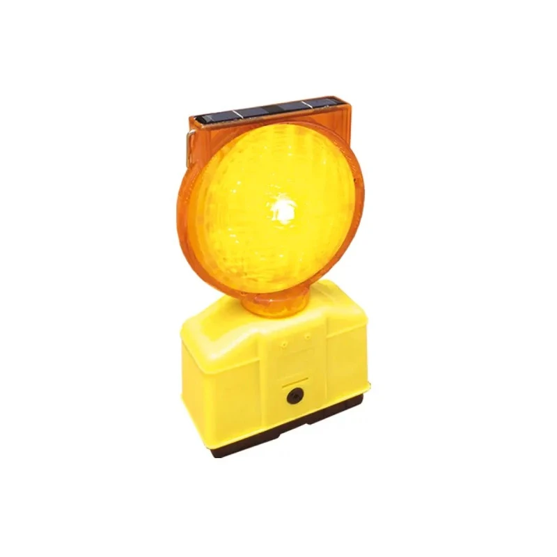 RS PRO Yellow 330 mm Solar Powered Construction Lamp 174-5937