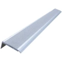 RS Pro Grey Aluminium Stair Nosing Polyvinyl Chloride Anti-Slip Finish 900 mm x 100 mm x 3 mm 174-5943